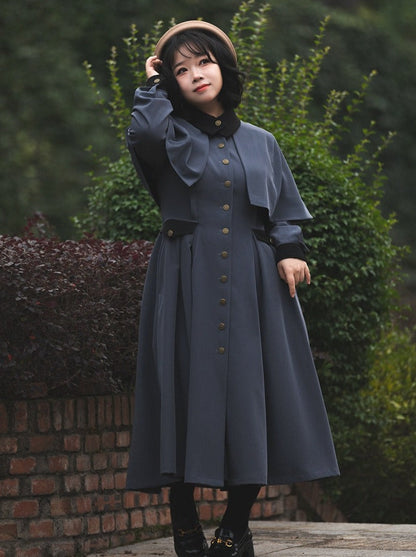 Manteau élégant rétro classique