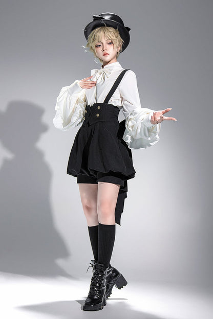 Cute + Retro Shorts Elegant Shirt Ribbon Prince Reservations Tail Dark