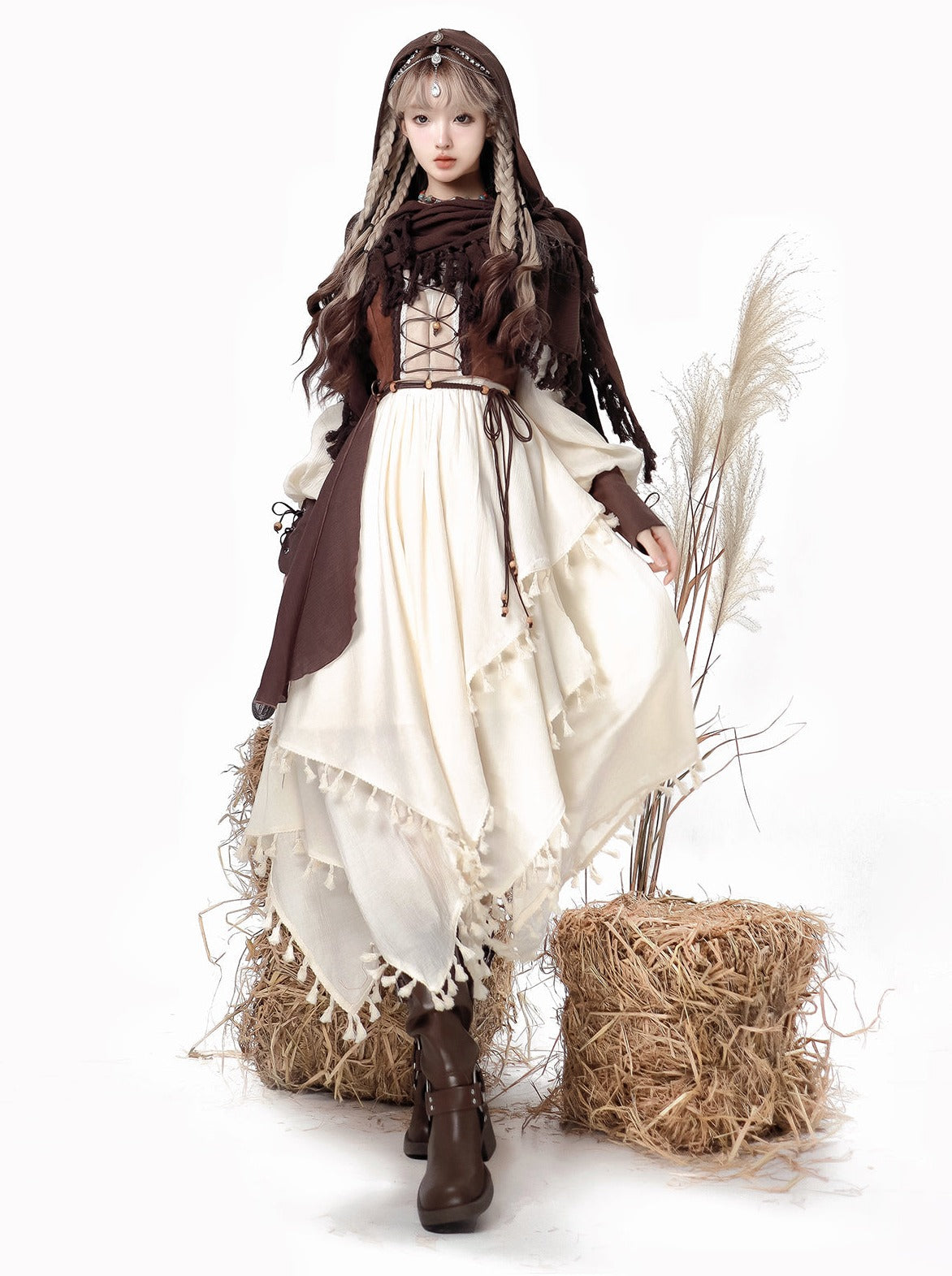 Style Dress Exotic Vest Cape