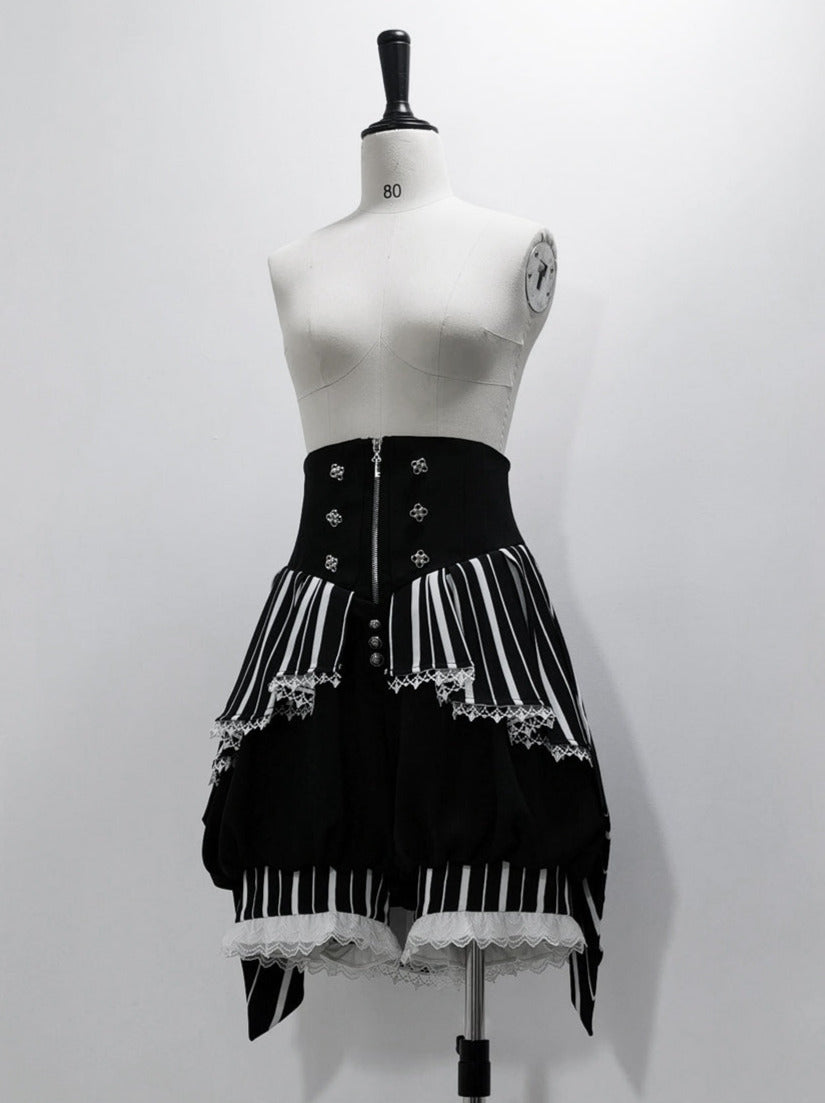 Lolita Retro Shirt + Wonderful Prince Trick Elegant Shorts