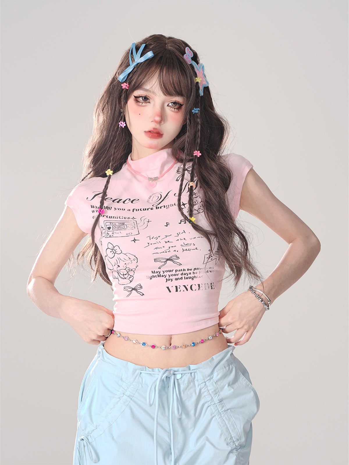 Drawstring Pants Loose Casual
