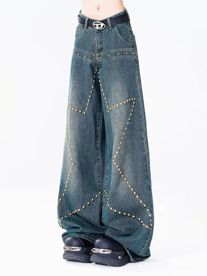 Stir Loose Wide Denim Pants