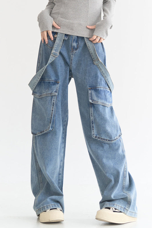 jeans pocket leg Gravity wide
