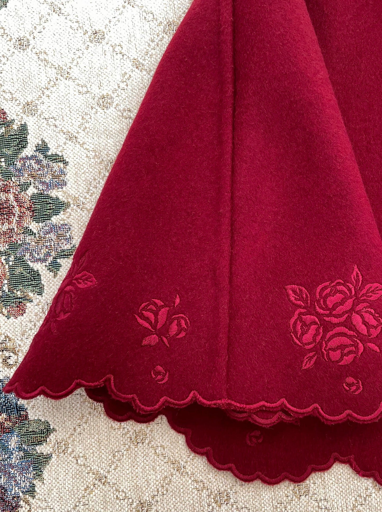 Lolita Cape Dry Doll Antique Embroy Cape