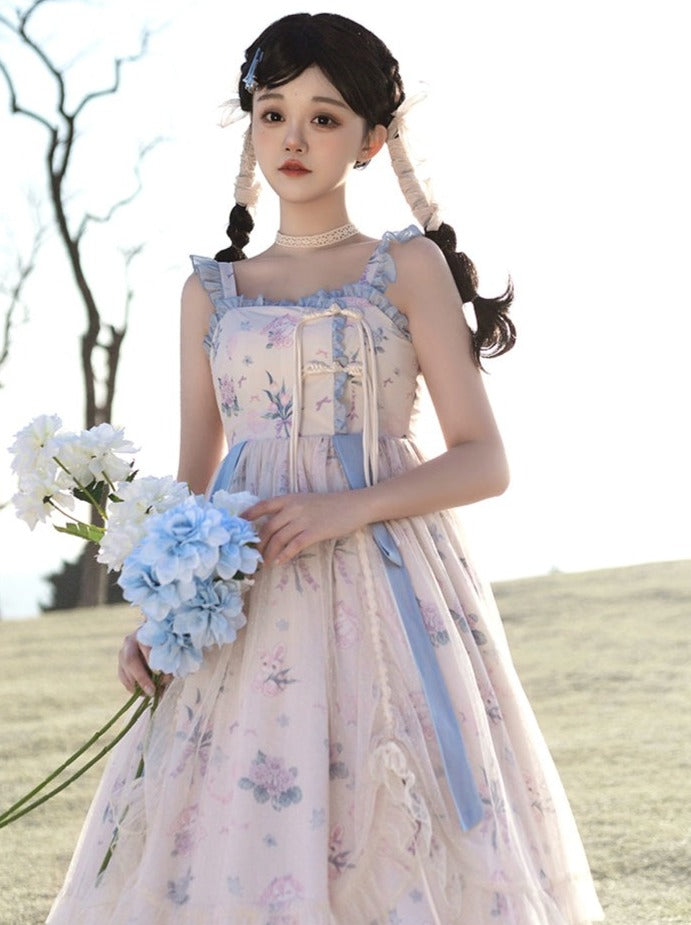 Flower Dress Light Summer Camisole Lolita