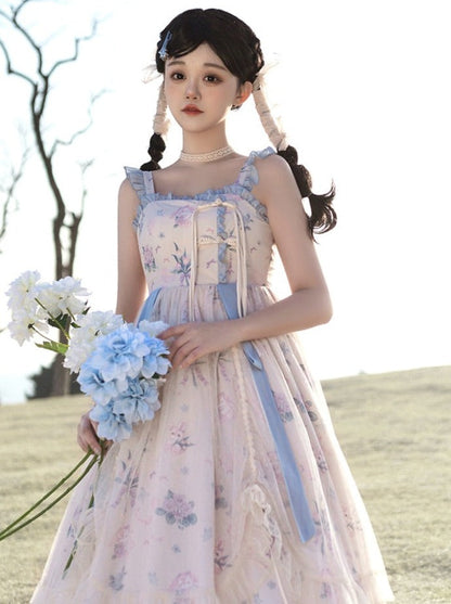 Flower Dress Light Summer Camisole Lolita