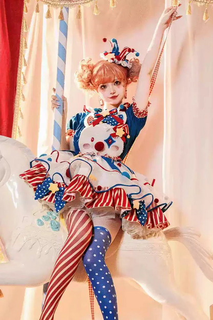 Pierrot Setup Complete Bunny Circus Dress