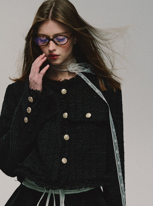 Veste en tweed Tone Woody
