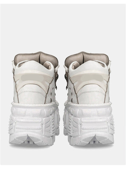 Style Cut High Dark Punk Street Retro Shoes Sole Tank