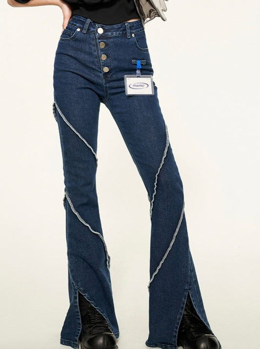 Ausgestellter Slim-Denim im amerikanischen Stil