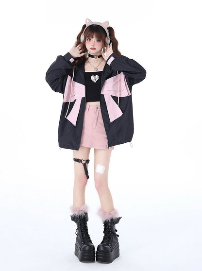Sweat à capuche Neighborhood Angel avec ruban Loose the Zip Mist