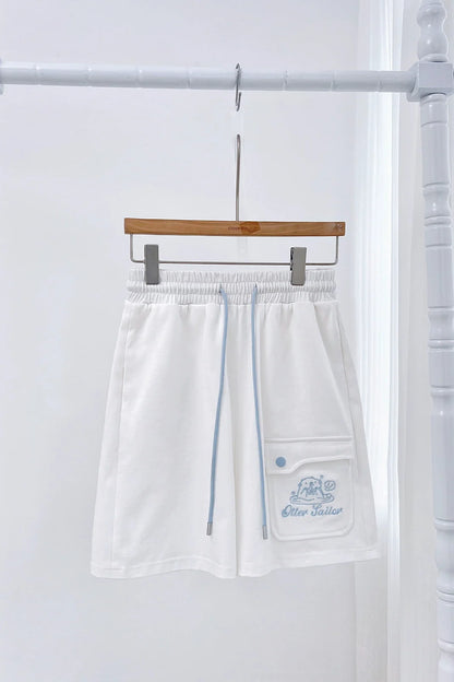 Sailor Neighborhood👼 Reserved Pants Subculture Tops Striped Collar Half Angel + Item