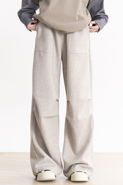 Knee Fit Spring Museum - Fall Pants and Gravity Women's Casual Pleats Straight