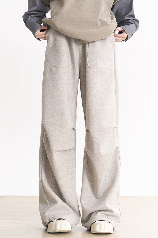 Knee Fit Spring Museum - Fall Pants and Gravity Women's Casual Pleats Straight