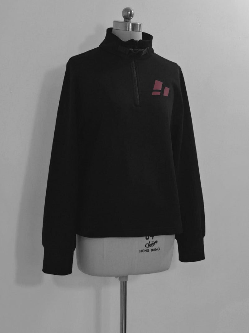 Jupe intérieure, pull, tops cool + cardigan à capuche + ceinture