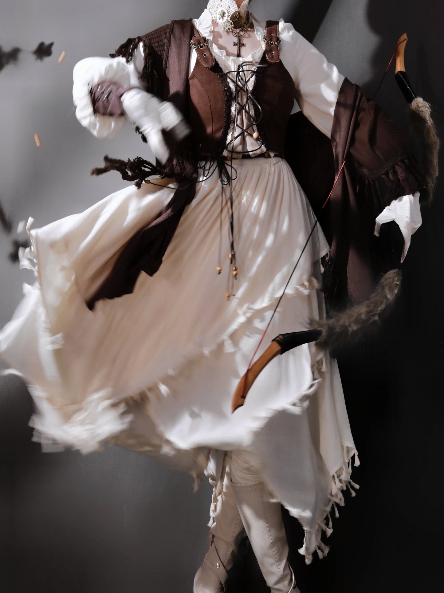 Style Dress Exotic Vest Cape