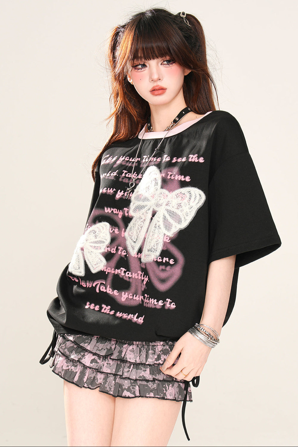 Y2K Rock Spicy Girl Plissee
