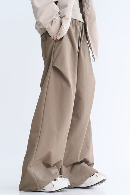 Minimalist casual pants wide-leg