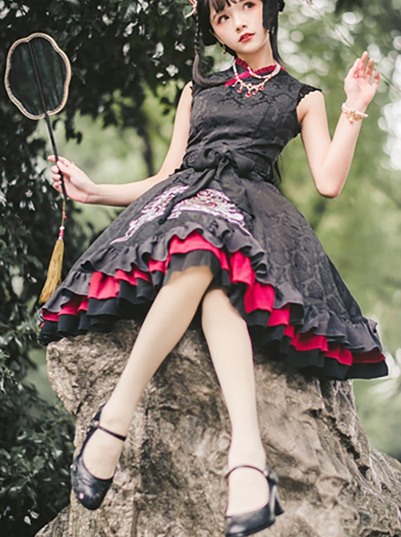 Dress Fox Rolly Elegant China Ta Set Intail