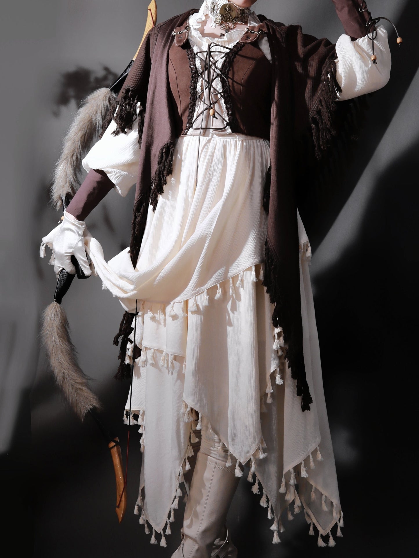 Style Dress Exotic Vest Cape