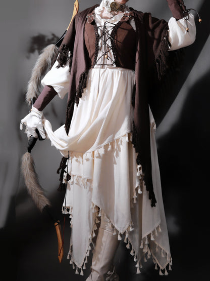 Style Dress Exotic Vest Cape