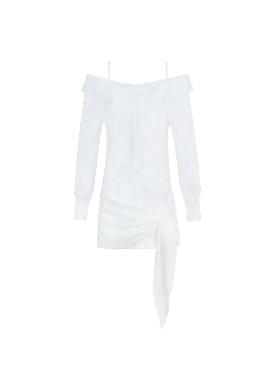 Mode Shirt Dress White