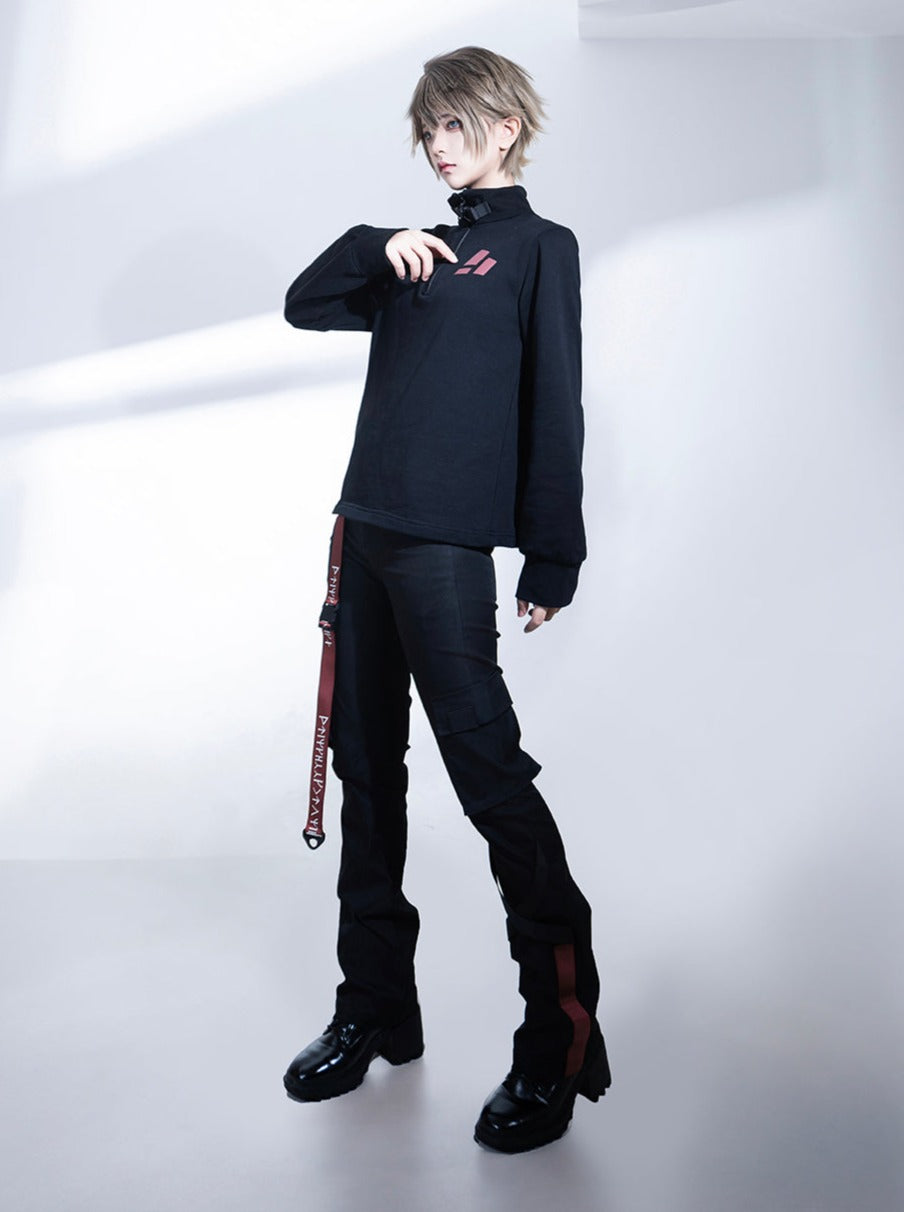 Design Strappy Cool Slim Mode Pants