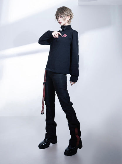 Design Strappy Cool Slim Mode Pants