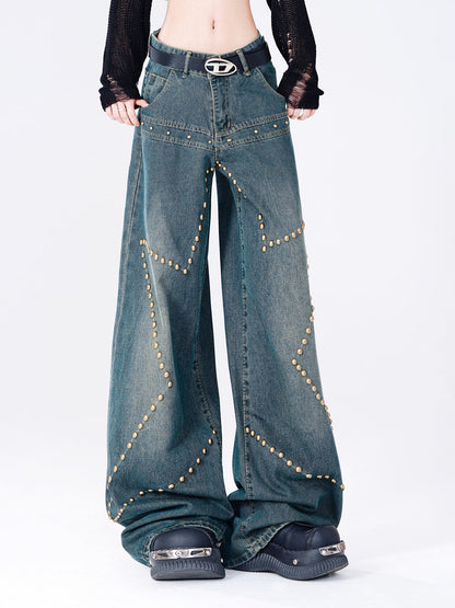 Stir Loose Wide Denim Pants