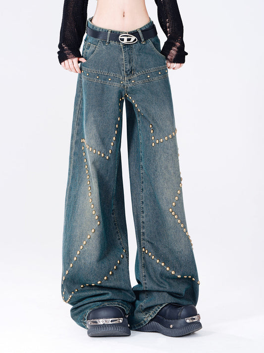 Stir Loose Wide Denim Pants
