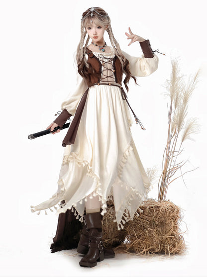 Style Dress Exotic Vest Cape