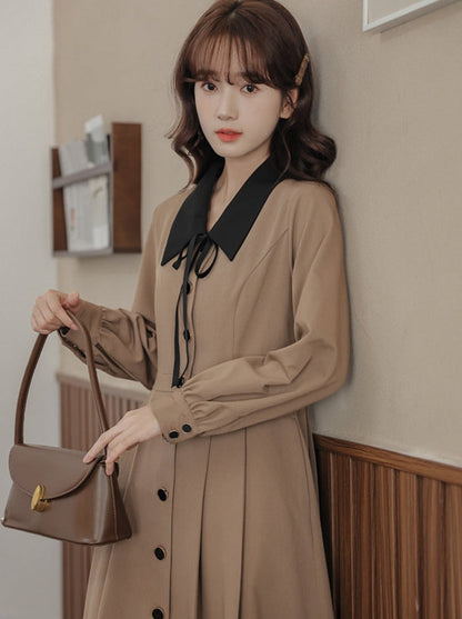 Style Dress French Retro Shirt Girly