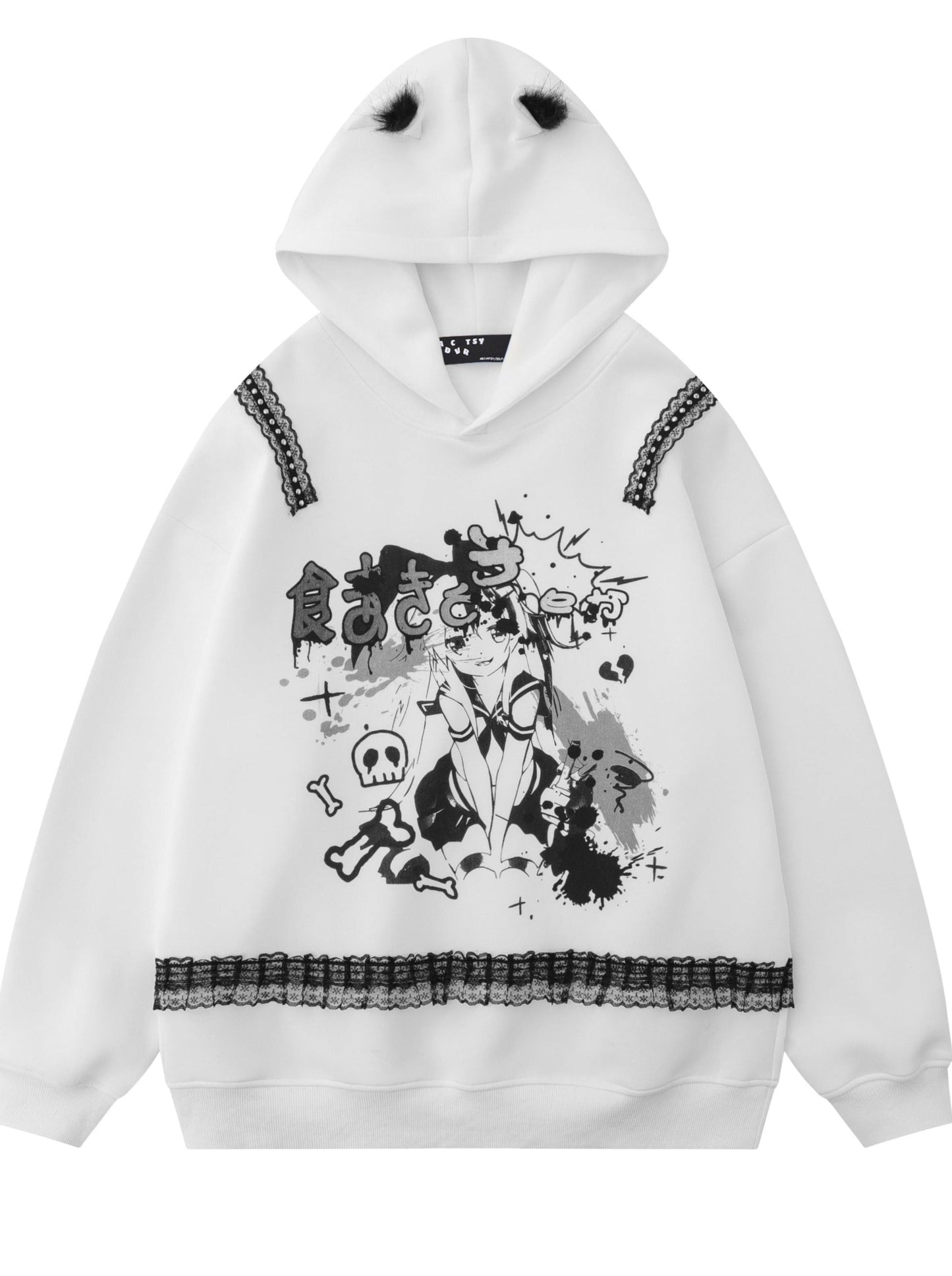 Sweat à capuche Catgirl Over Hooded