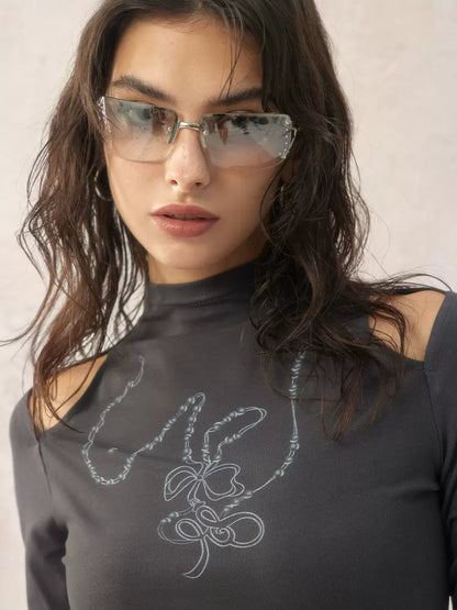 Slim French Tight Tops