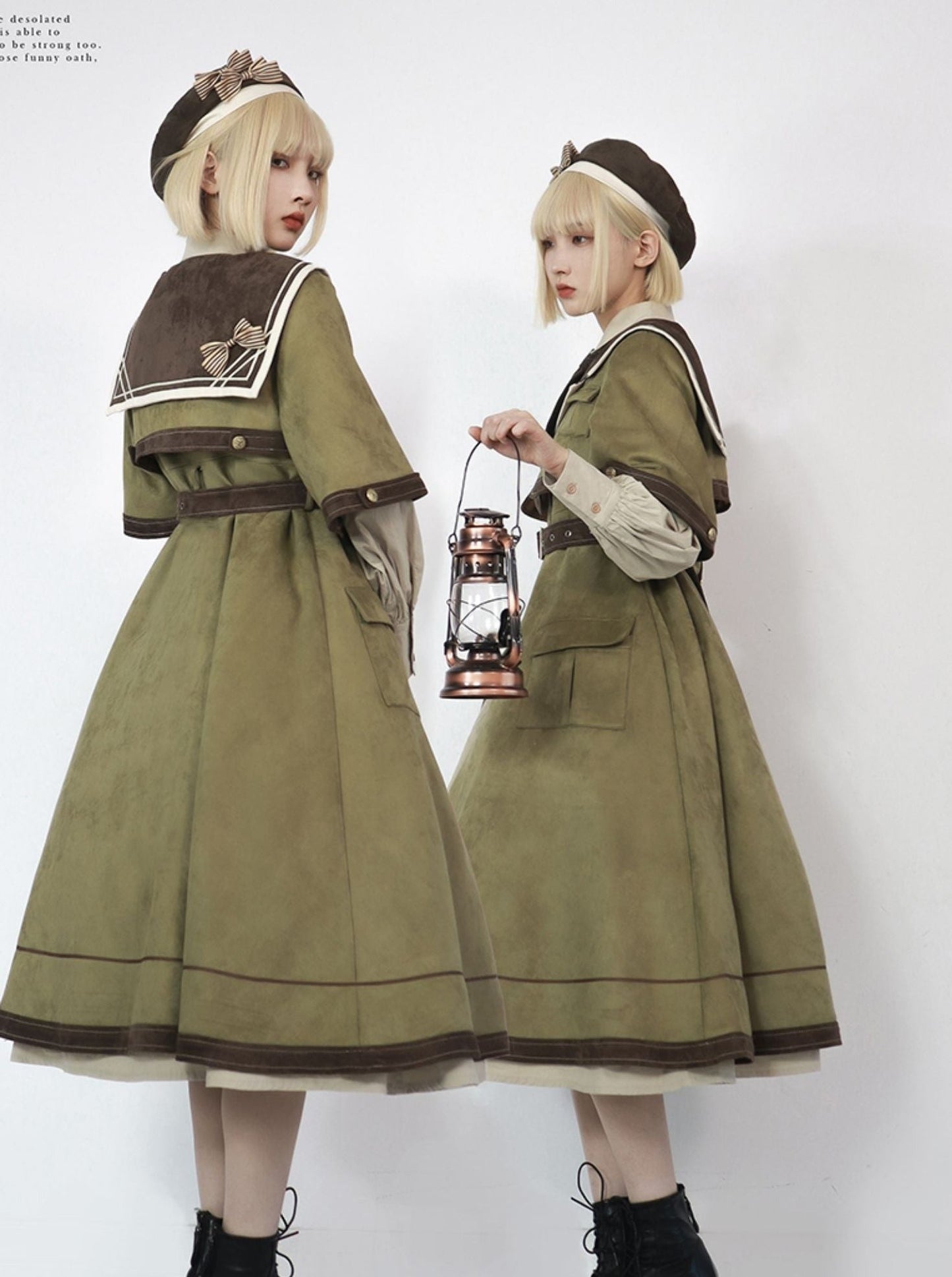 Army Volume Lolita Dress