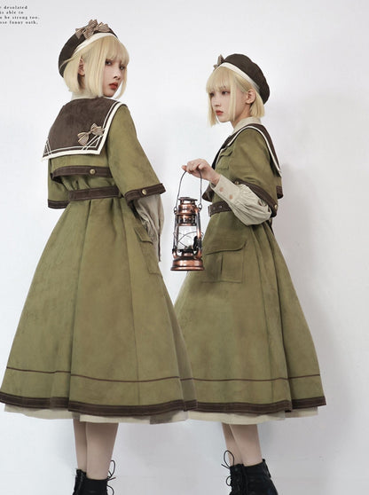 Army Volume Lolita Dress