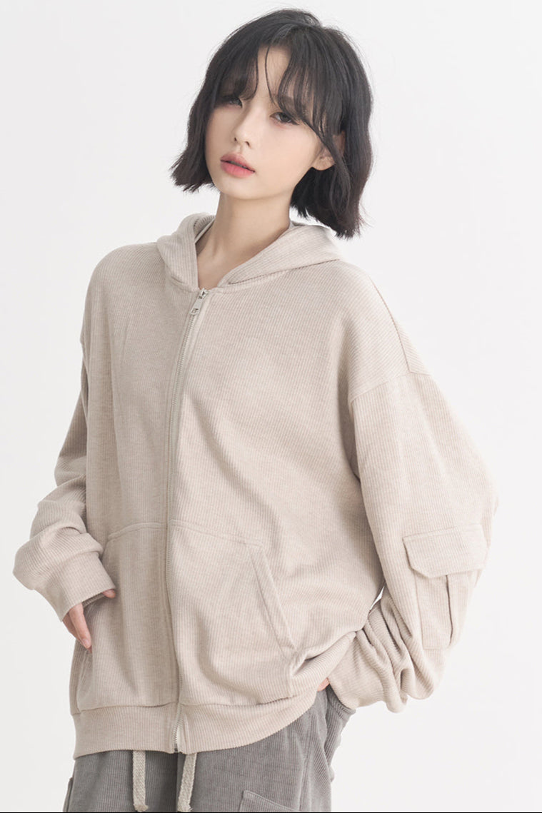 Unisex Spring Museum Hooded 2025 Collection - Cardigan Gravity