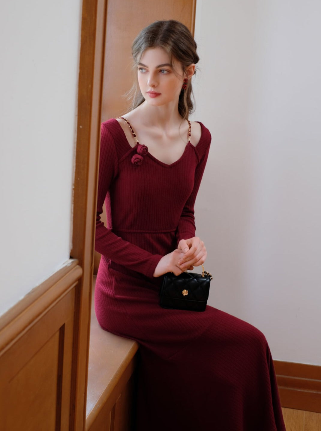 Camisole Rose Rose Flower Queen Dress Cardigan