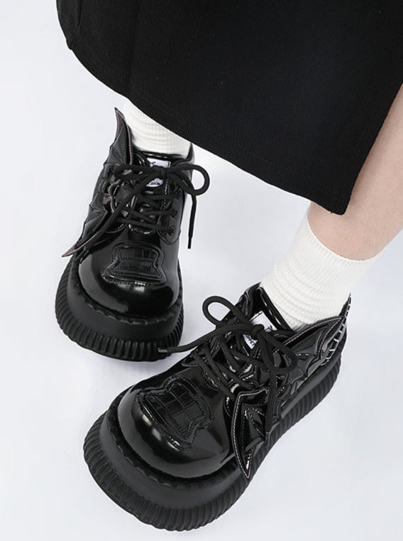 Koumori Casual Shoes Up Leather