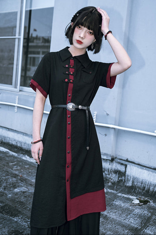 Dark Shirt China Dress Country