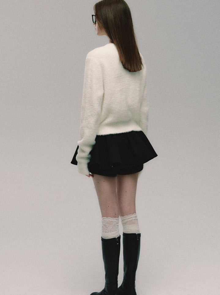 Cardigan Imitation Mink Bijou