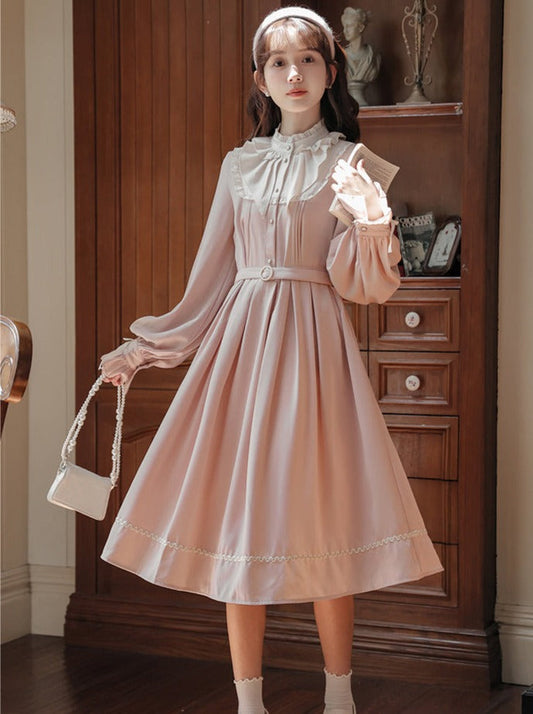 Princess Dress Pink Retro Lolita