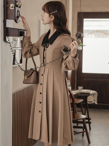 Style Dress French Retro Shirt Girly