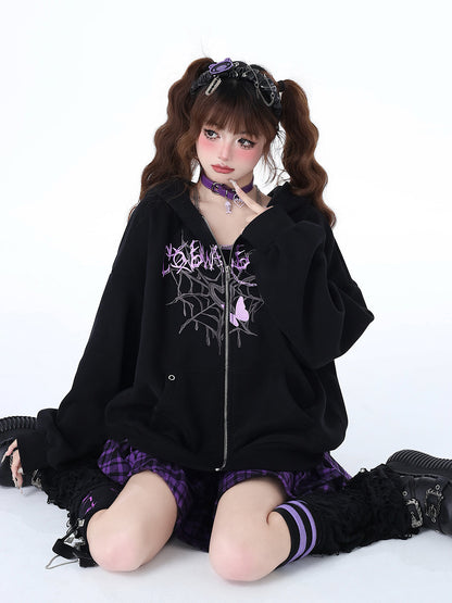 Versatile Niche Hoodie Punk Loose Sweet