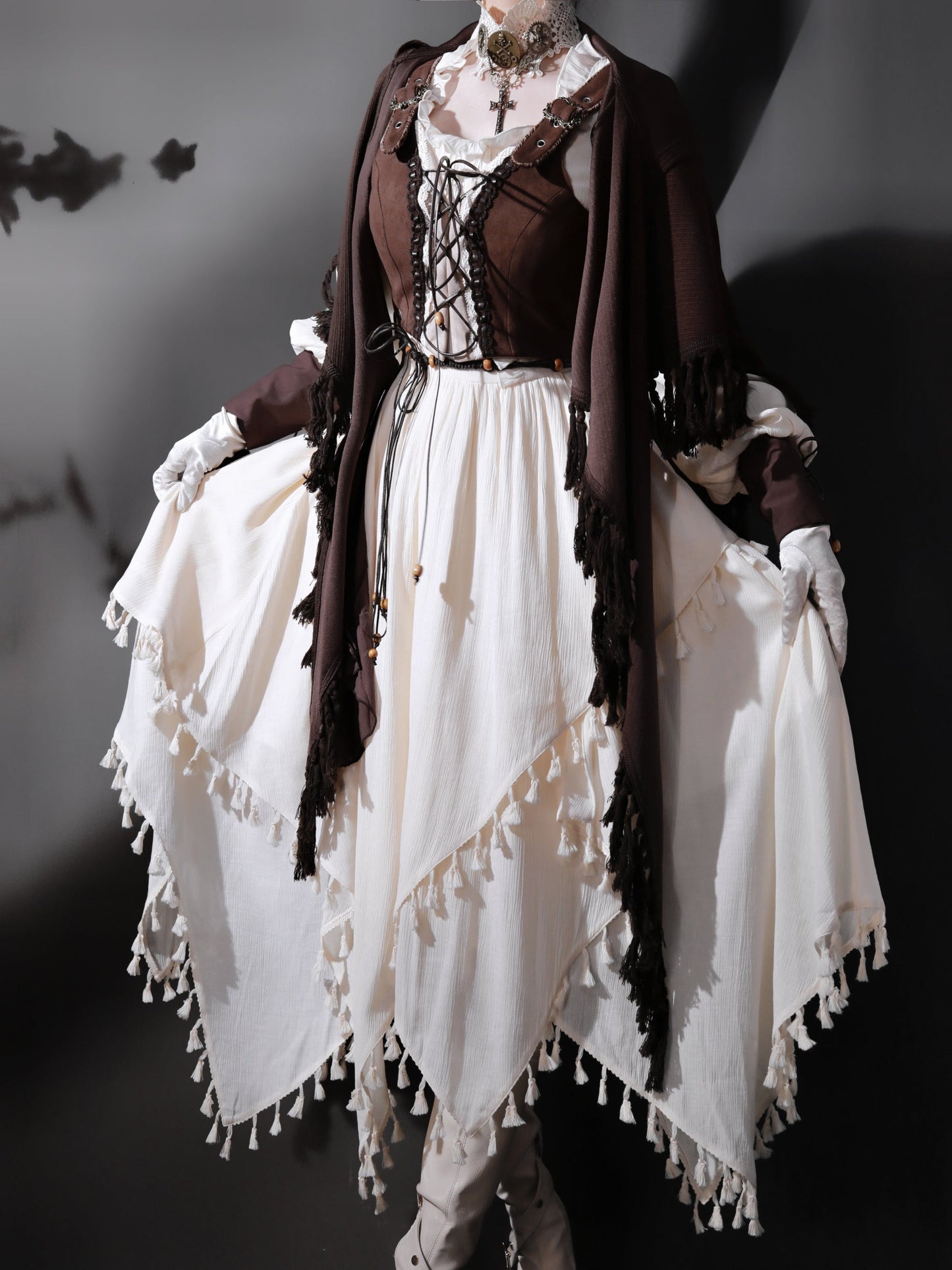 Style Dress Exotic Vest Cape
