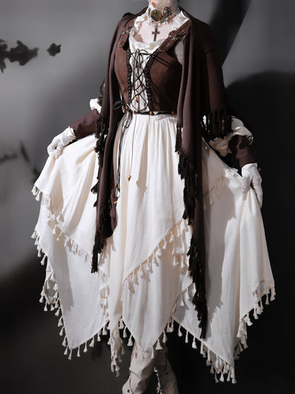 Style Dress Exotic Vest Cape