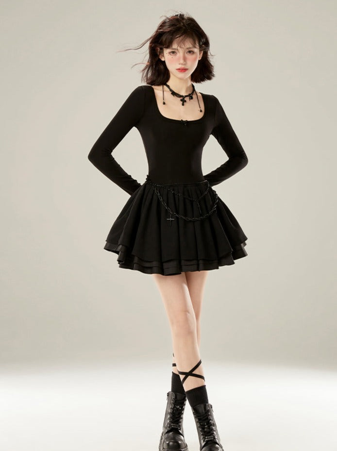Little French Dress Black