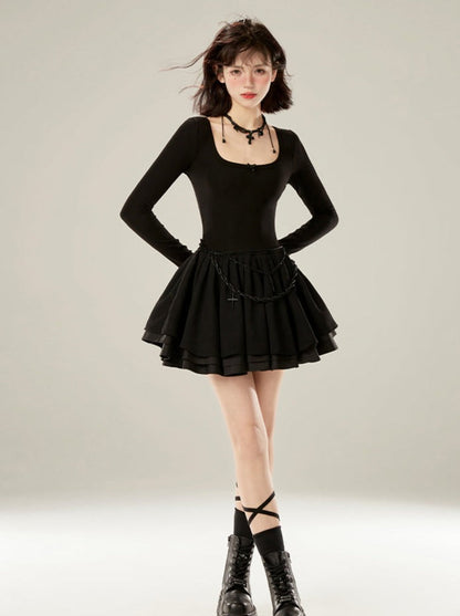 Little French Dress Black
