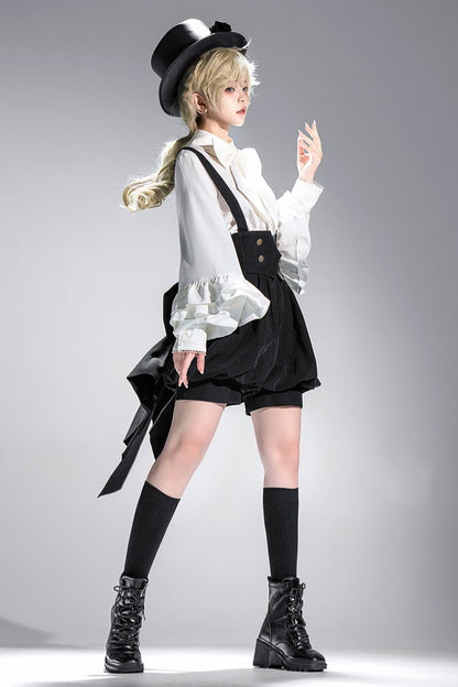 Cute + Retro Shorts Elegant Shirt Ribbon Prince Reservations Tail Dark