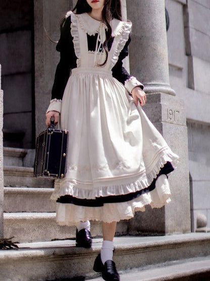 Élégante robe Angelina Set Maid Retro